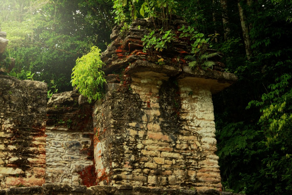 Bonampak - Top of the Pyramid