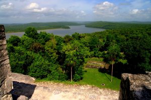 Yaxha – View of the lake