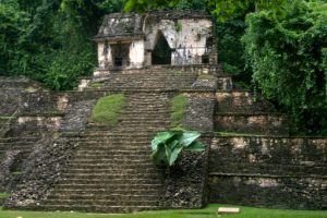Temple of the Skull in Palenque - Chiapas, México