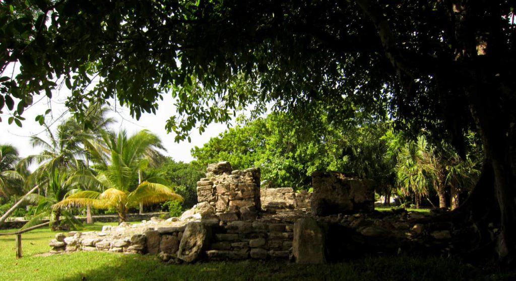 Ruinen in Xaman-Há