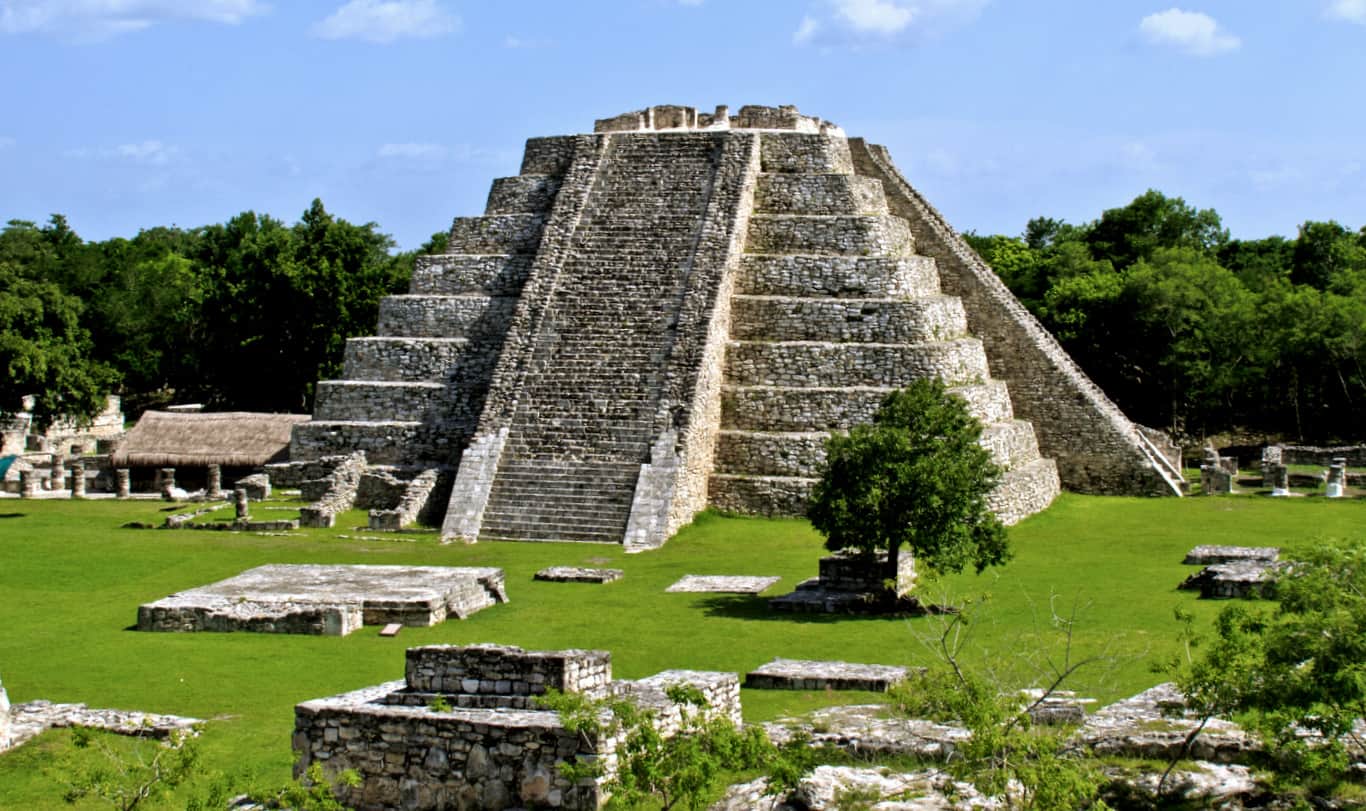 Mayapan last big town of the ancient Maya in Yucatán