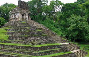 Der Kreuztempel in Palenque