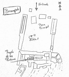 Skizze Bonampak