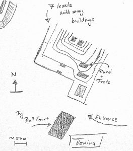 Map of Tonina