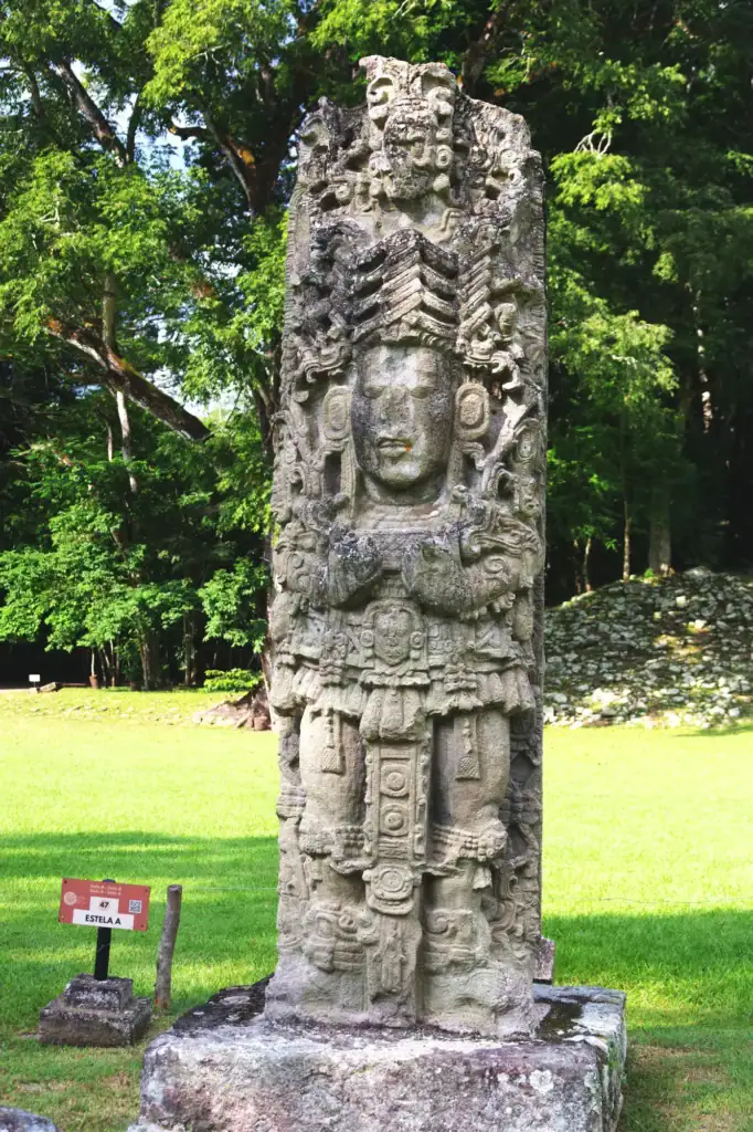 Stela A - in Copán